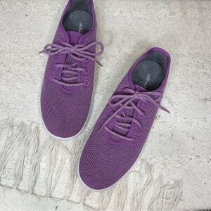 Allbirds sneakers purple fabric casual shoes men’s size 11 NWOT